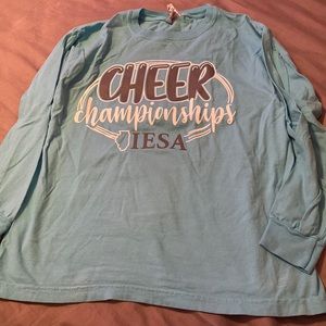 iesa cheer championship long sleeve
